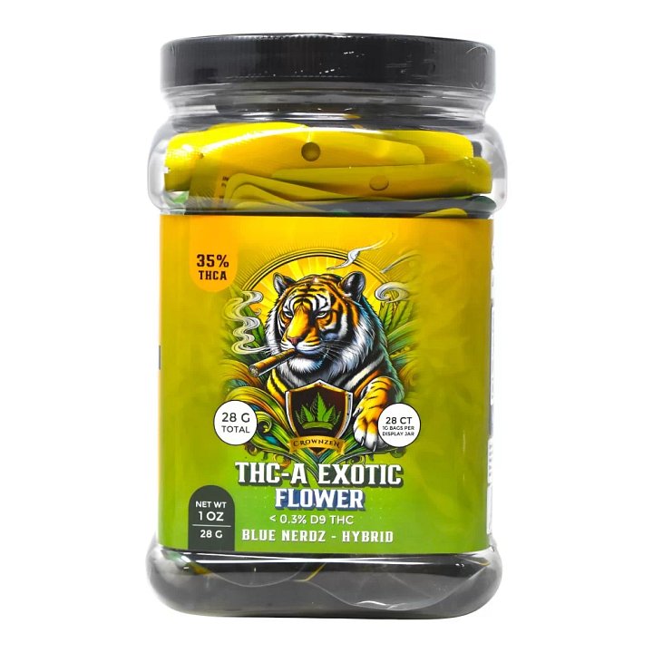 Crownzen THC-A Exotic Flower 28g Jar - 1pk/28ct Jar product image (1)