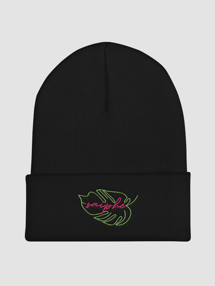 Saiphe Leaf Cuffed Beanie with Color Logo product image (1)