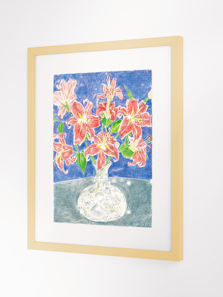 Tiger Lillies 08.22.12 print framed product image (2)