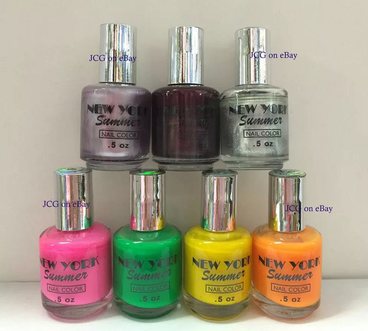 NEW YORK SUMMER Nail Polish - BRAND NEW - YOUR CHOICE product image (1)