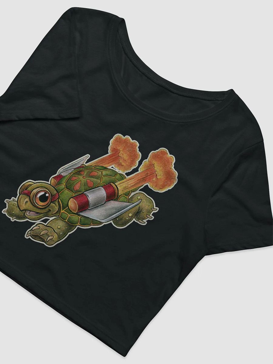 Jetpack Tortoise- SFA Crop Tee product image (7)