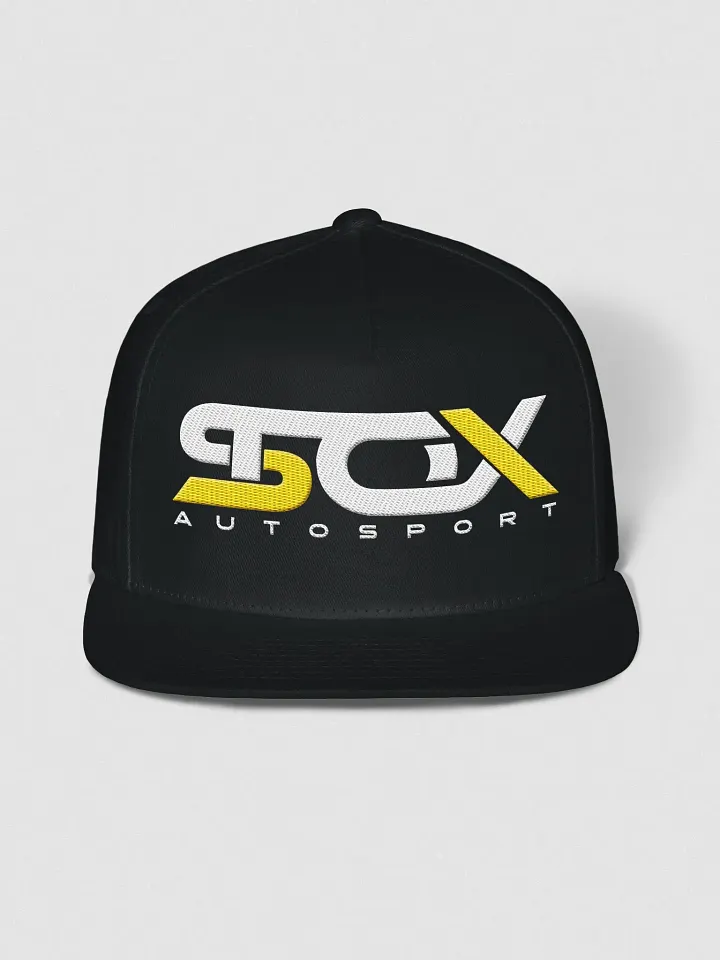 Stox Flat cap Black White-yellow product image (1)