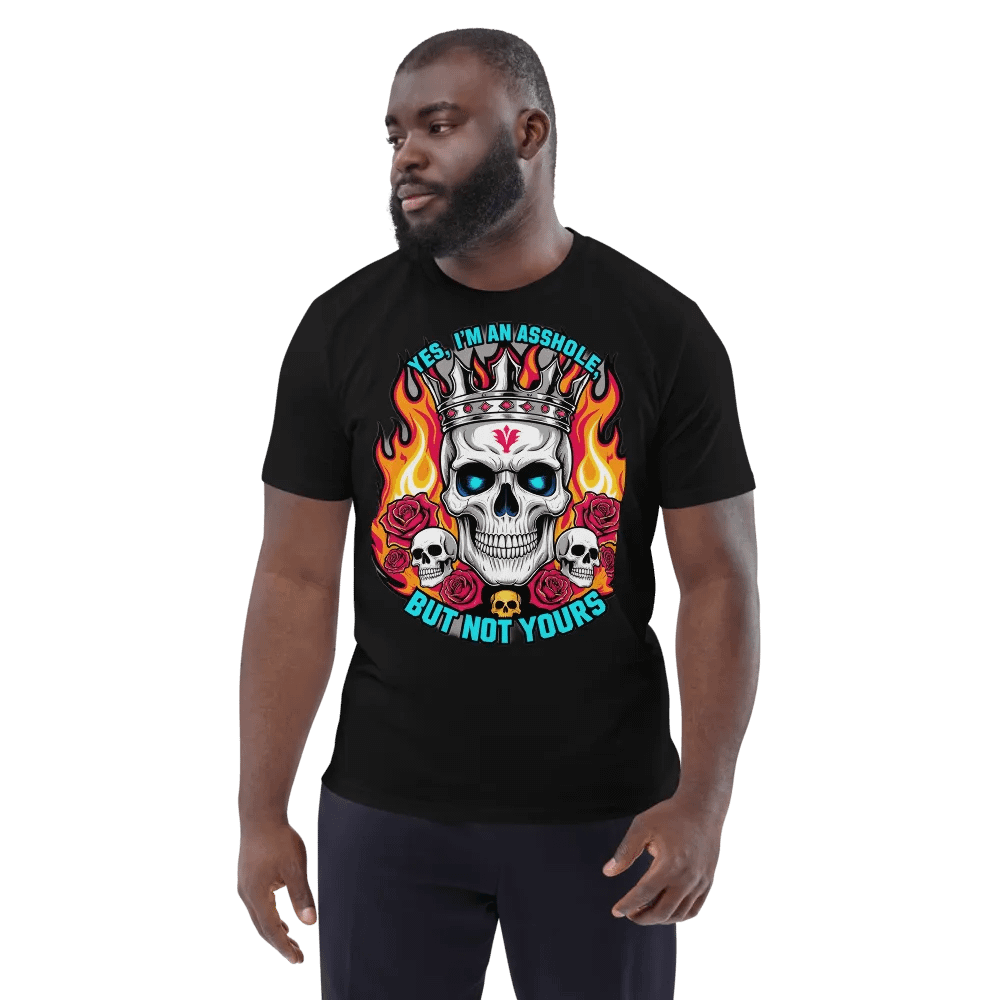 Rebel Royalty Skull Crown T-Shirt product image (5)