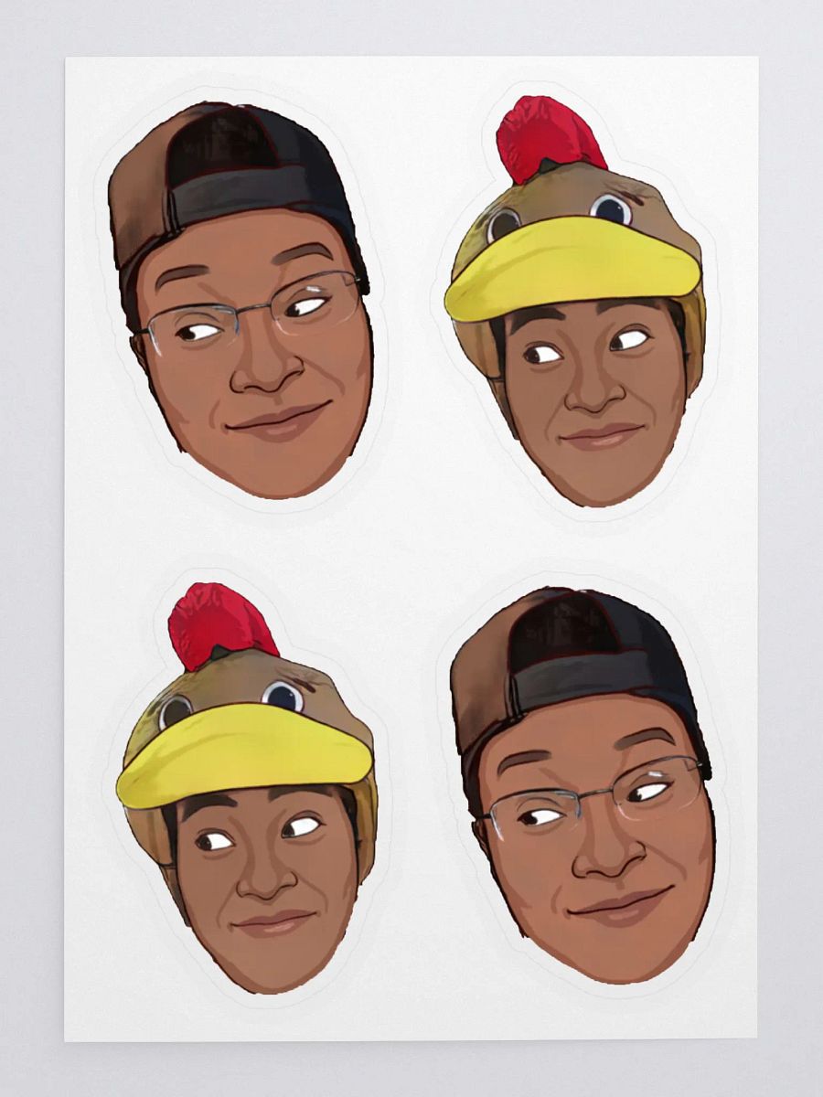 Face Sticker Sheet product image (2)