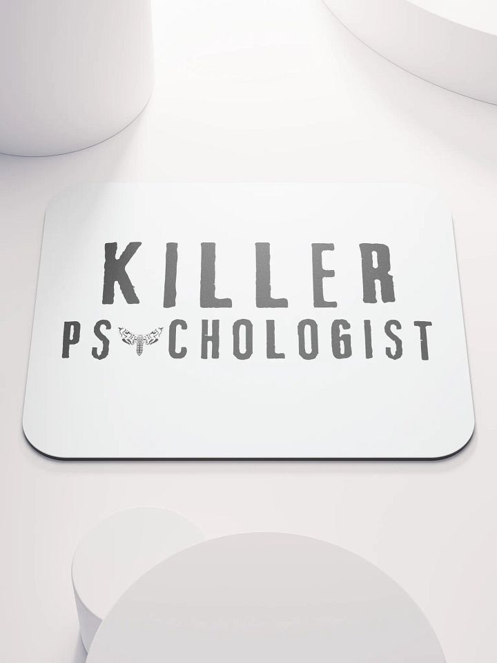 Killer Mouse Pad - White product image (1)