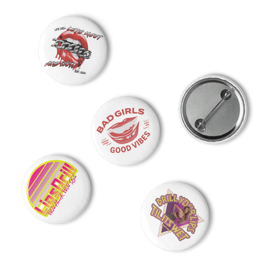 Lips Drill Pin Buttons Set product image (15)