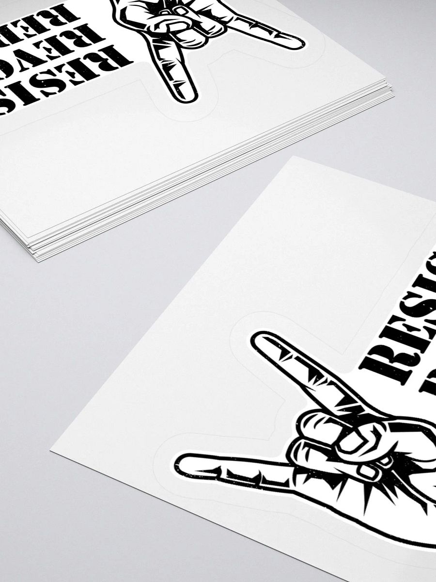 Rock On! Resist Revolt Repeat Sticker product image (10)
