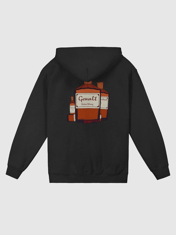 Gewalt ist keine Lösung Zipper-Hoodie product image (2)