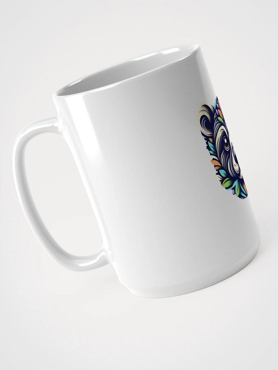 Tribal Bear White Glossy Mug product image (4)