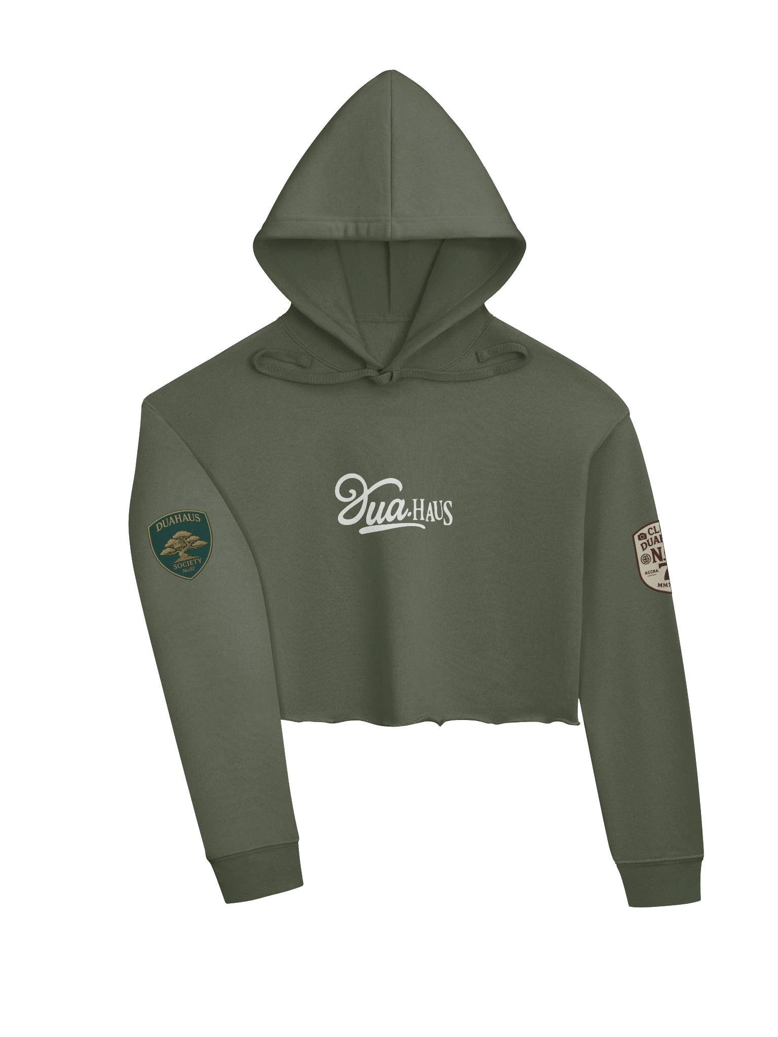 DUAHAUS SOCIETY No.07 – “Evolved Instinct” Cropped Hoodie product image (9)