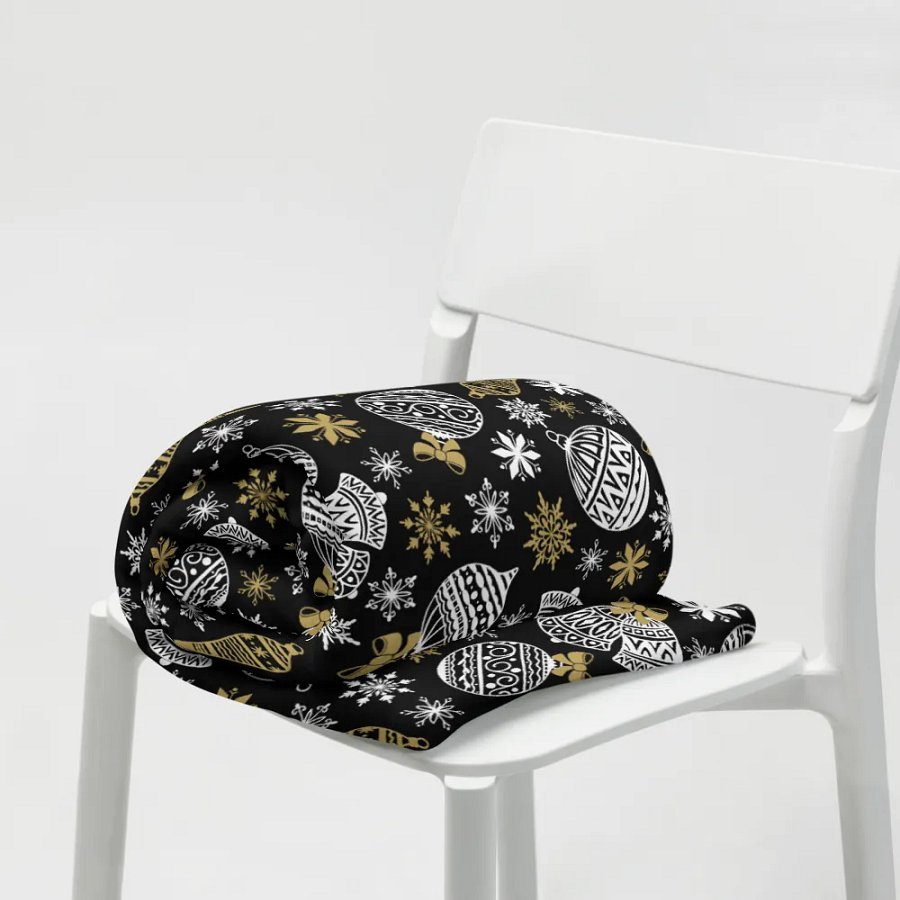 Christmas Bulb Blanket product image (7)