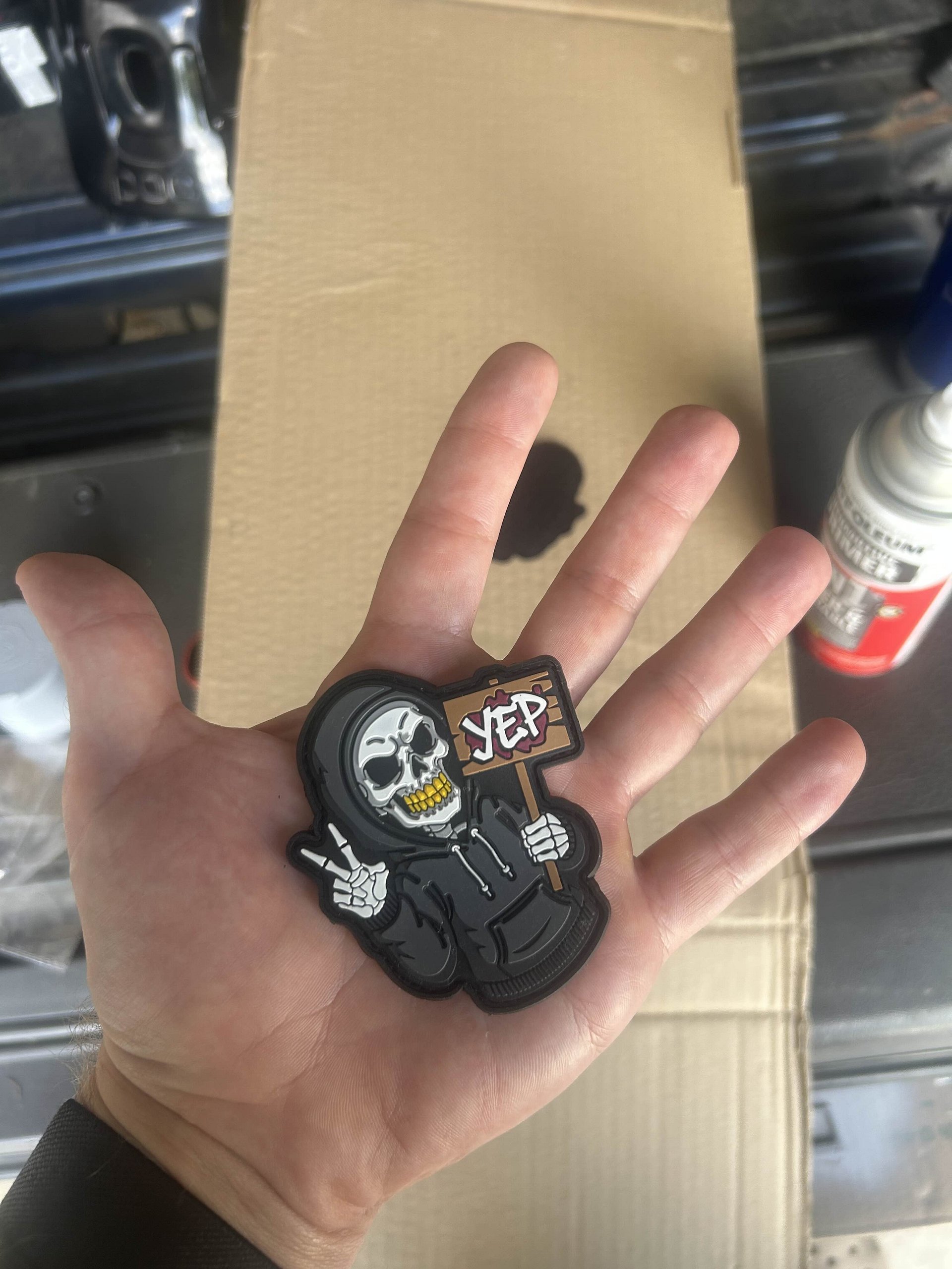 Rubber Velcro PATCH! product image (2)