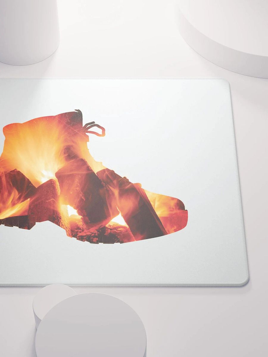 Fire In Hiking Boots Hiking, boots, outdoors, camping, relaxing, hiking boots, adventure, away from home, nature, travel, mountain, forest, wild, trees, sunset, retro, souvenir, distressed. product image (9)