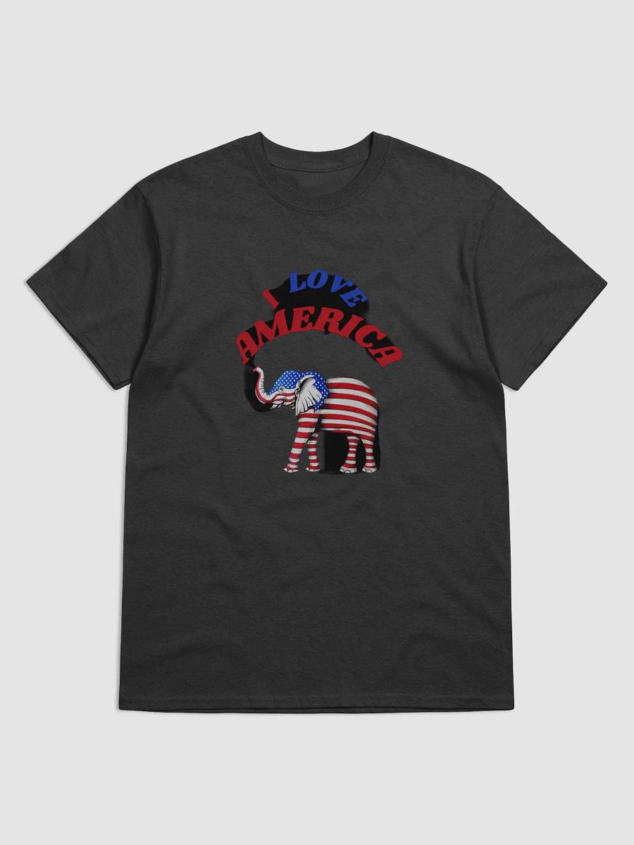 Graphic Tee Patriotic Elephant product image (3)