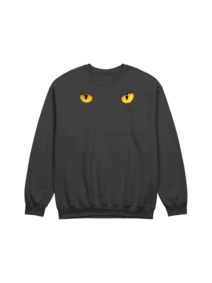 CAT EYES YELLOW SWEATSHIRT product image (1)