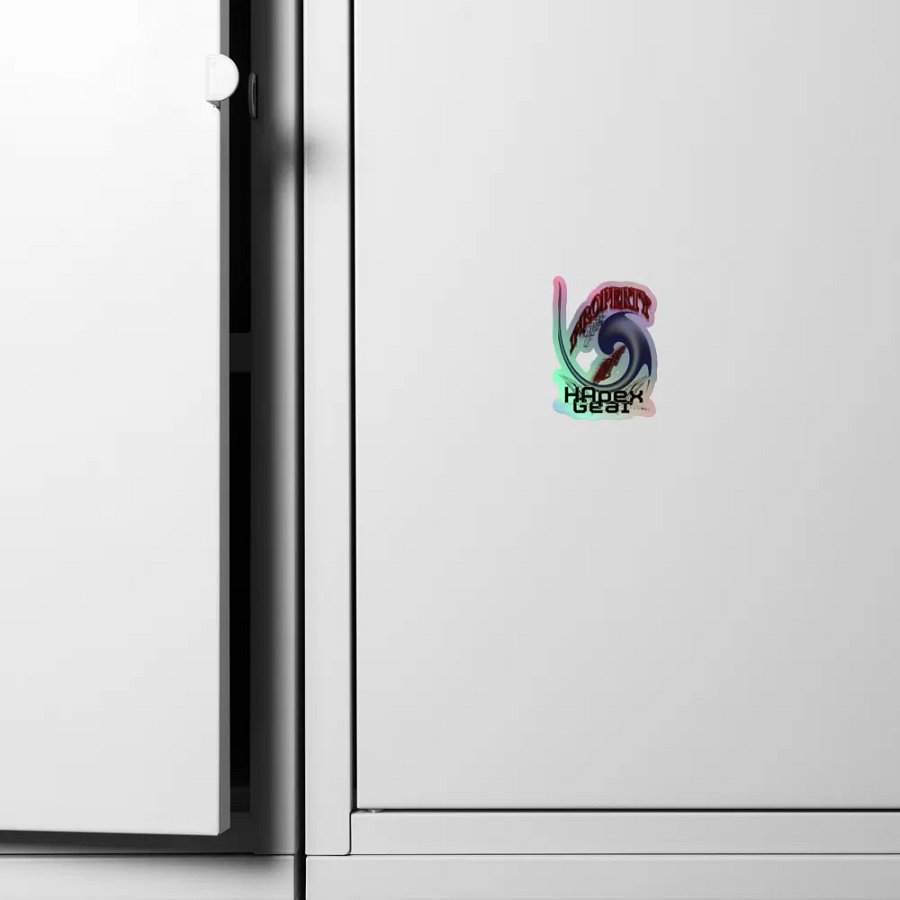 Property Of HApex Gear Kiss-Cut Holographic Sticker Sheet product image (4)