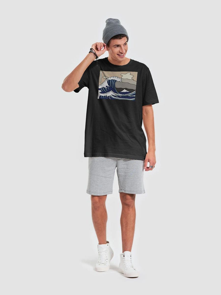 The Great Wave of Clockagawa Cotton T-Shirt product image (6)