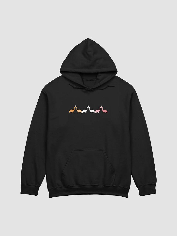 Lesbian Flag Smooch Hoodie product image (2)