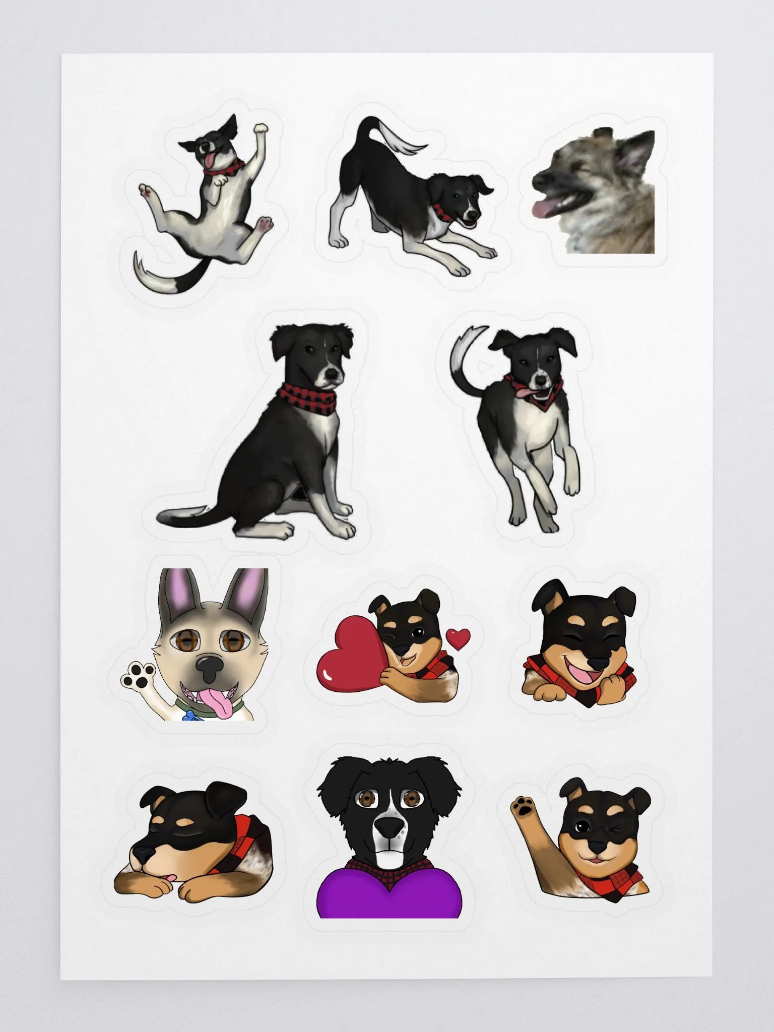 LGG Pups Sticker Sheet product image (3)