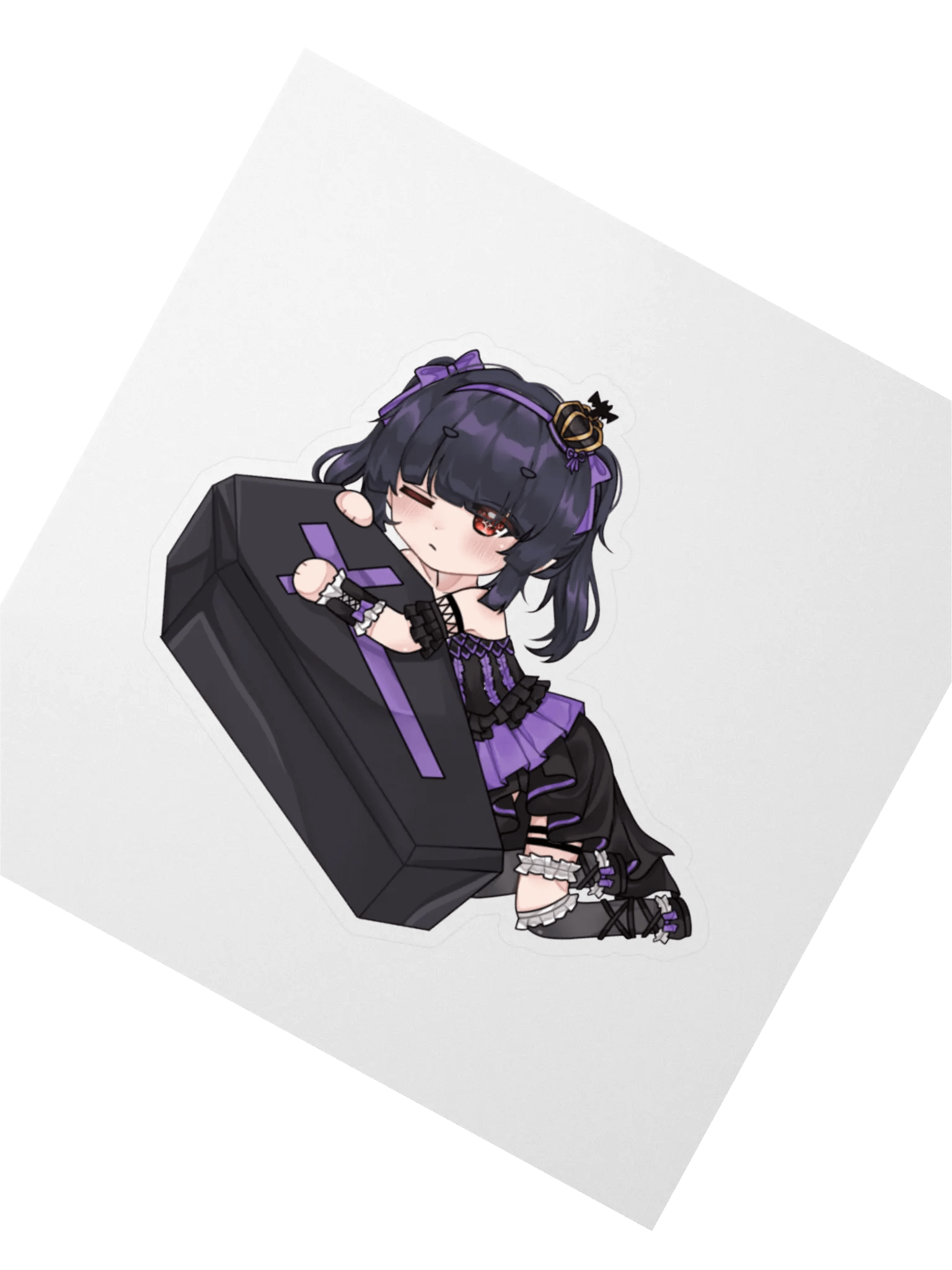 Princess Bampy Coffin Hugger Stickers product image (2)