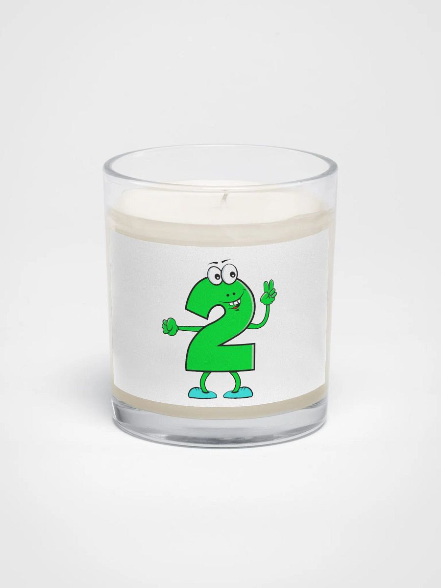 Number 2 Cartoon Candle product image (1)