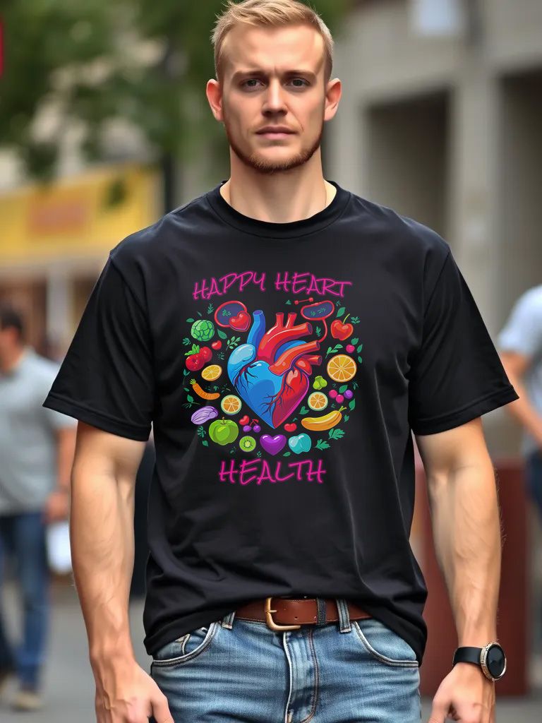 Happy Heart Health T-Shirt product image (27)
