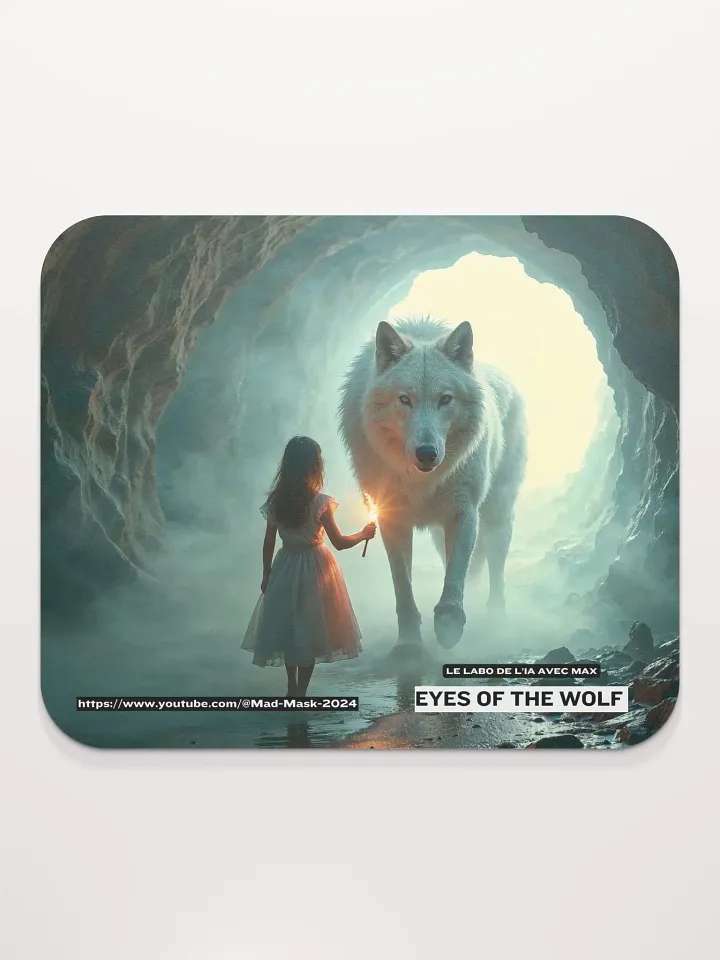 Classic Mouse Pad : Eyes of the Wolf product image (2)