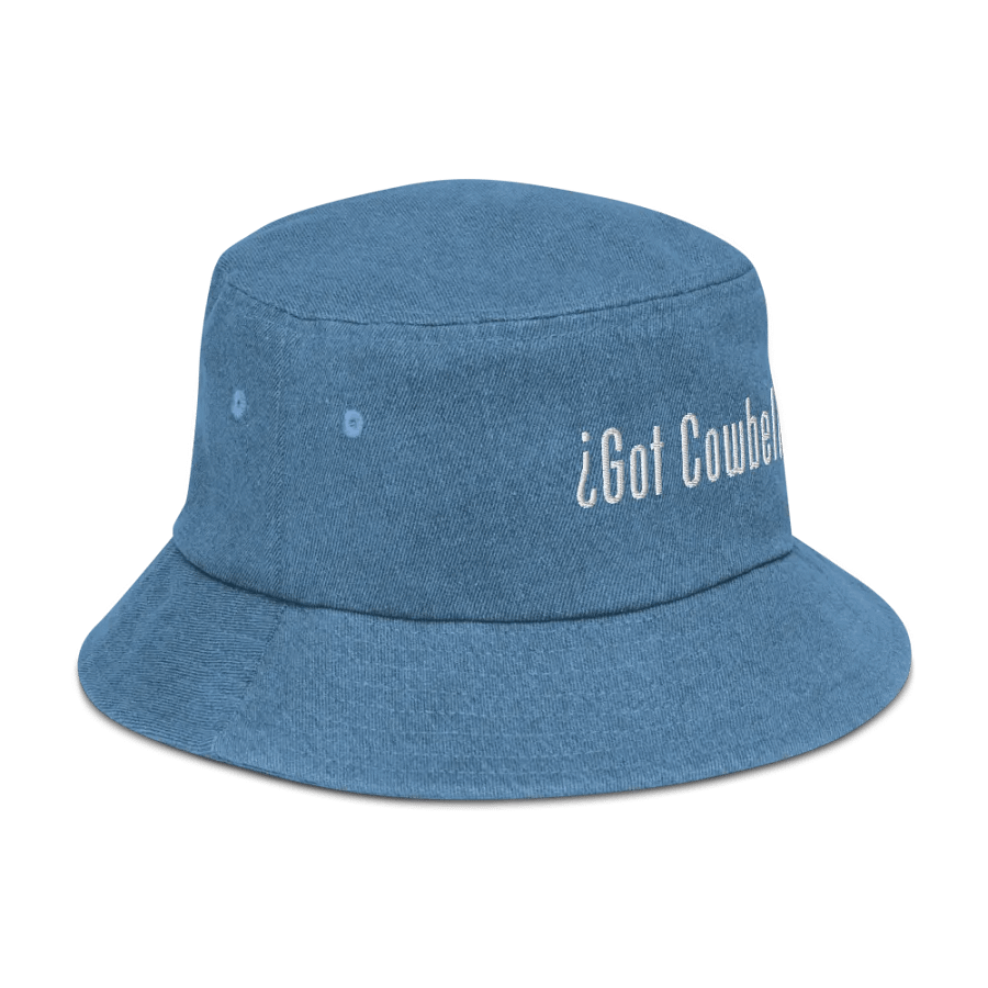 ¿Got Cowbell? CHKLZ Denim Bucket Hat product image (3)
