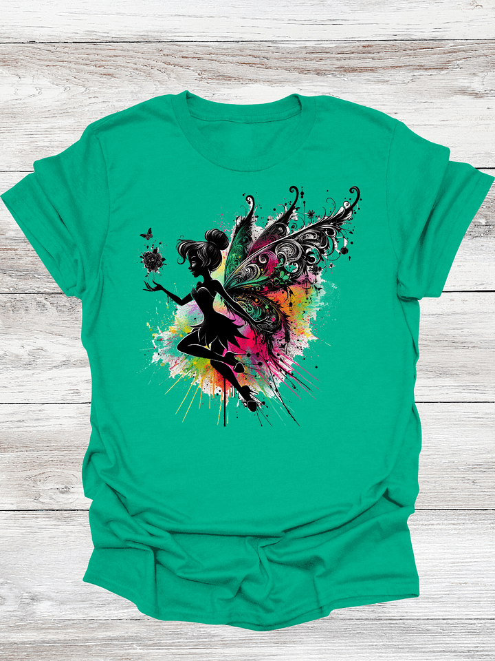 Fairy Fantasy Splatter T-Shirt product image (1)