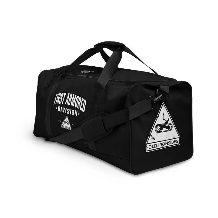 1st Armored Division - Old Ironside 'Distressed' Duffle Bag product image (1)
