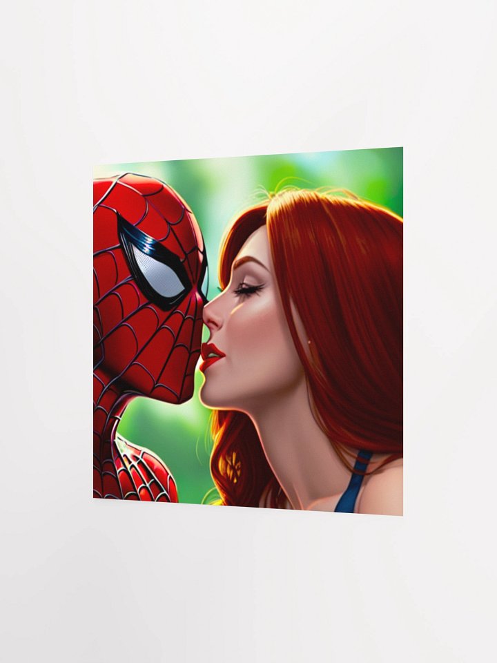 Spidey's Kiss Enhanced Matte Poster product image (6)