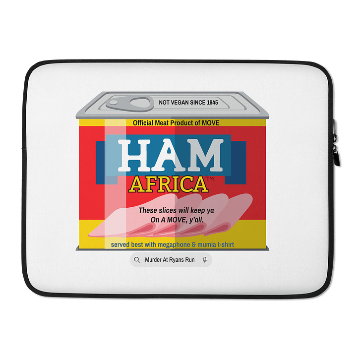Ham Africa Laptop case product image (2)