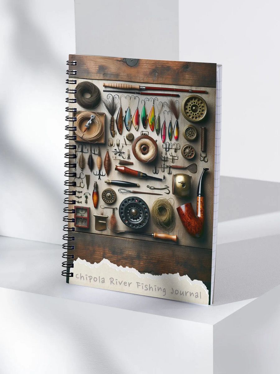 Fishing Journal Spiral Notebook product image (5)
