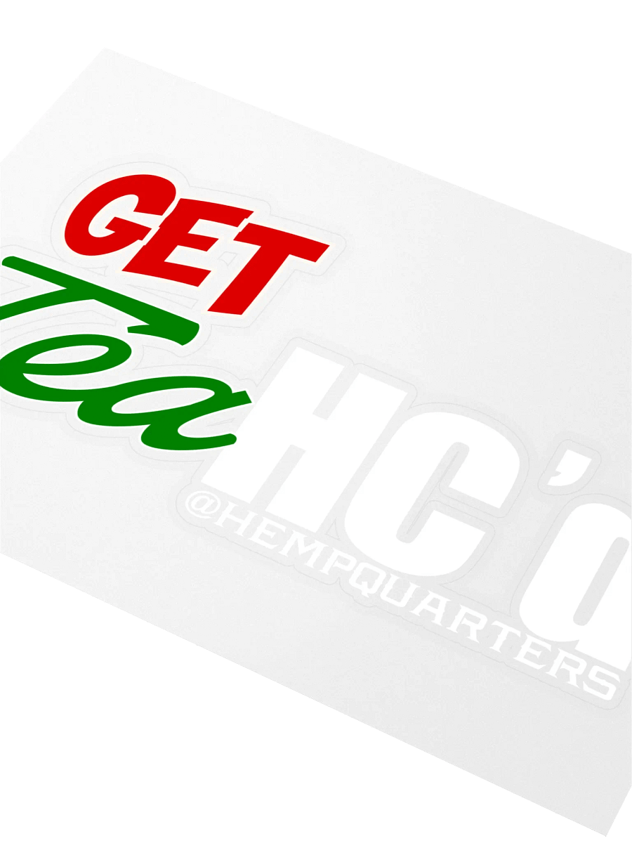 Get THC'd @HQ Sticker product image (2)