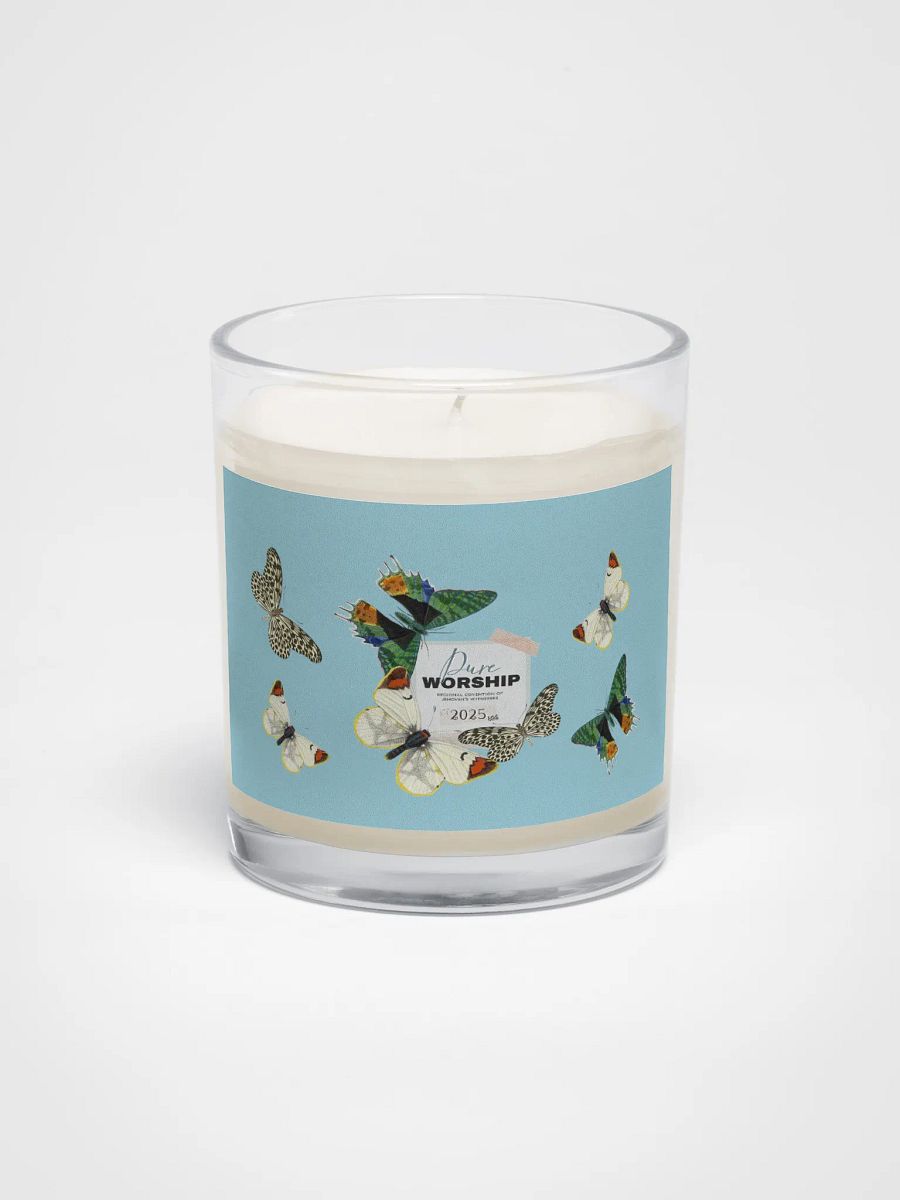 2025 "Pure Worship" Butterfly Collage Soy Wax Candle product image (1)