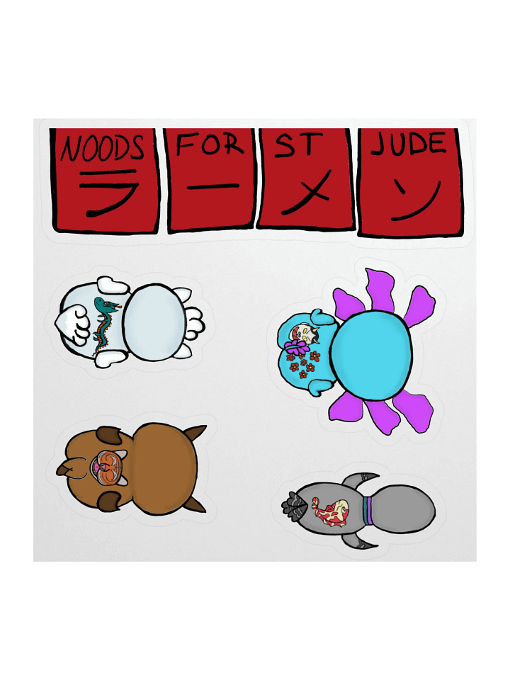 Ramen Stickers product image (1)