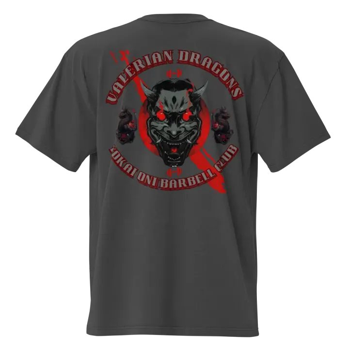 ONI BARBELL CLUB OVERSIZED TEE product image (4)