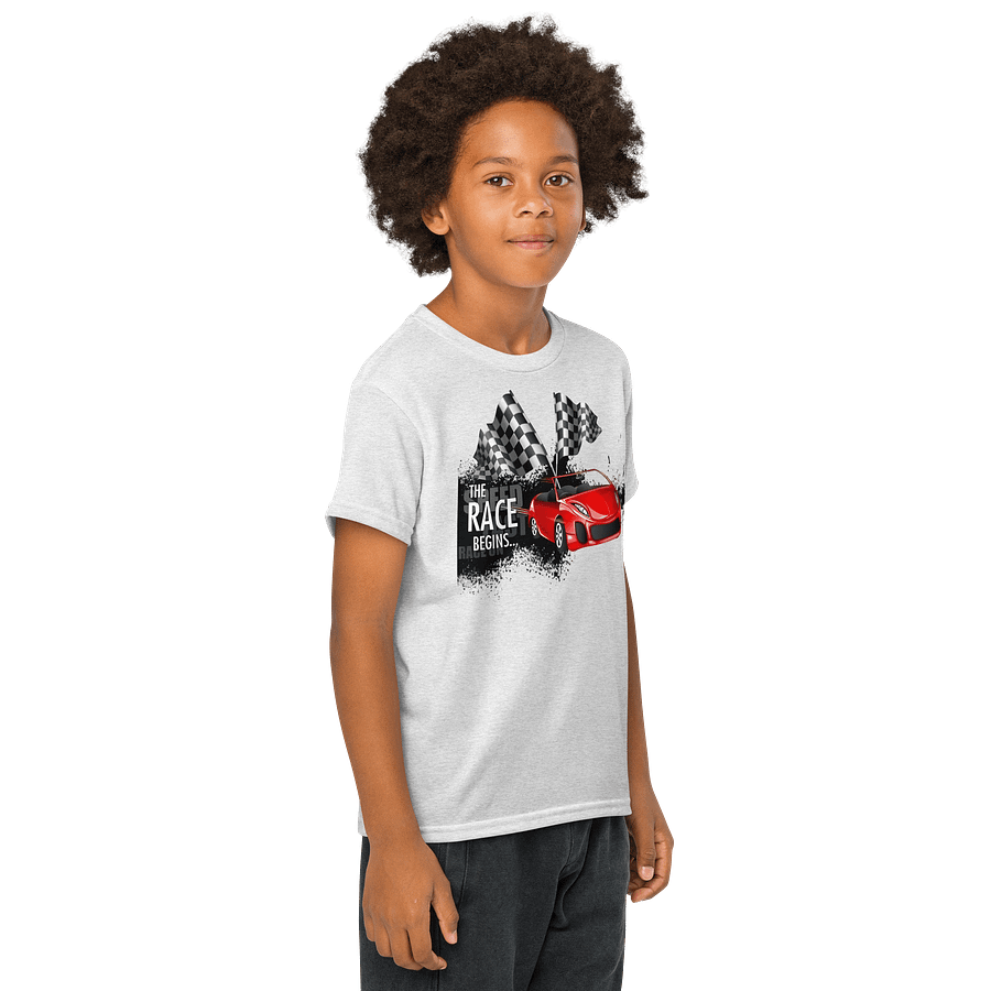 Kids T-Shirt Racing Flag Graphic product image (4)
