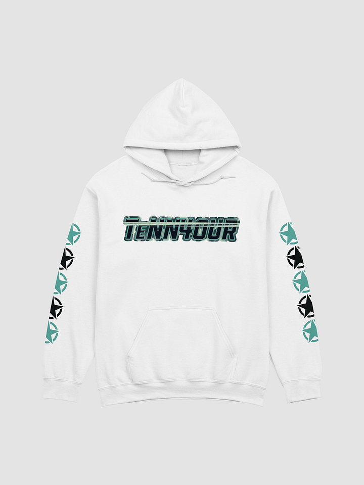 #TeNN4OURARMY Hoodie -Teal & Black product image (1)