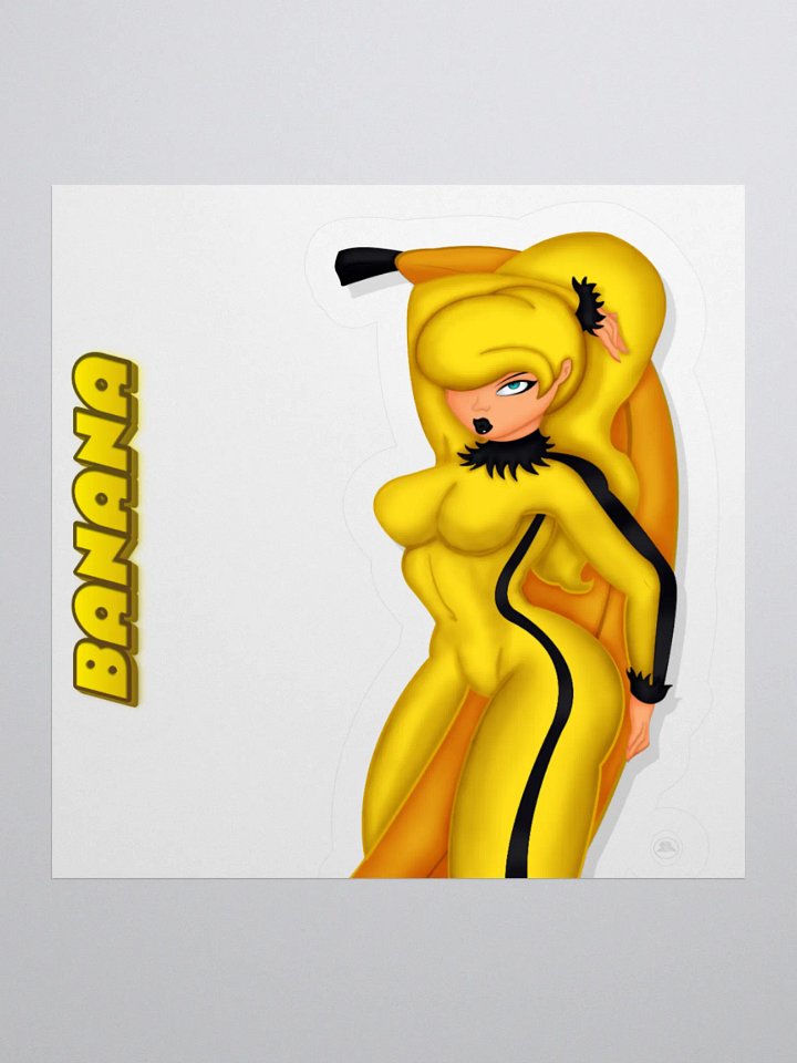 Banana Power Cut Stickers product image (1)