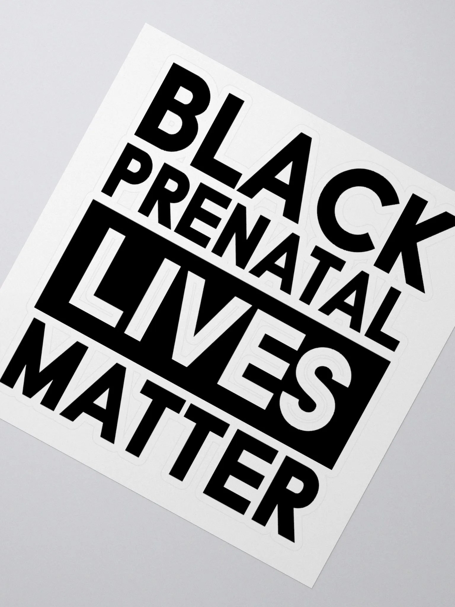 PLM Sticker (Black) product image (6)