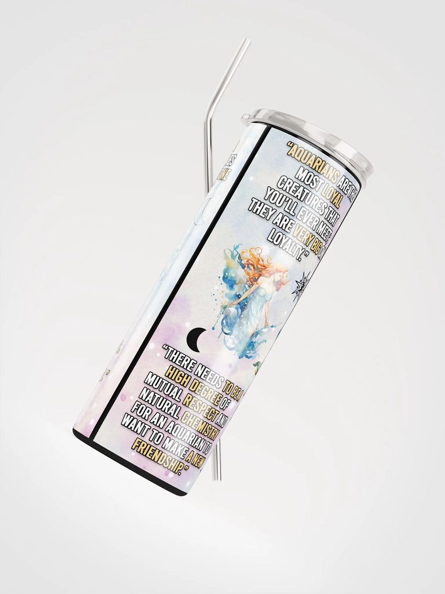 Aquarius Zodiac Stainless Steel Tumbler product image (7)