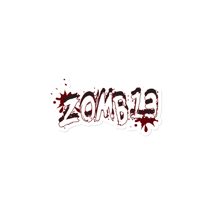 Blood-Splattered ZOMB13 Magnets product image (2)