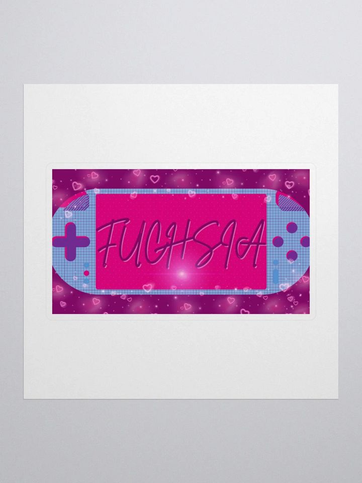 Fuchsia Sticker product image (1)