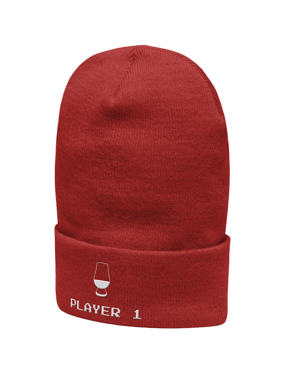 Player 1 Embroidered Beanie product image (2)