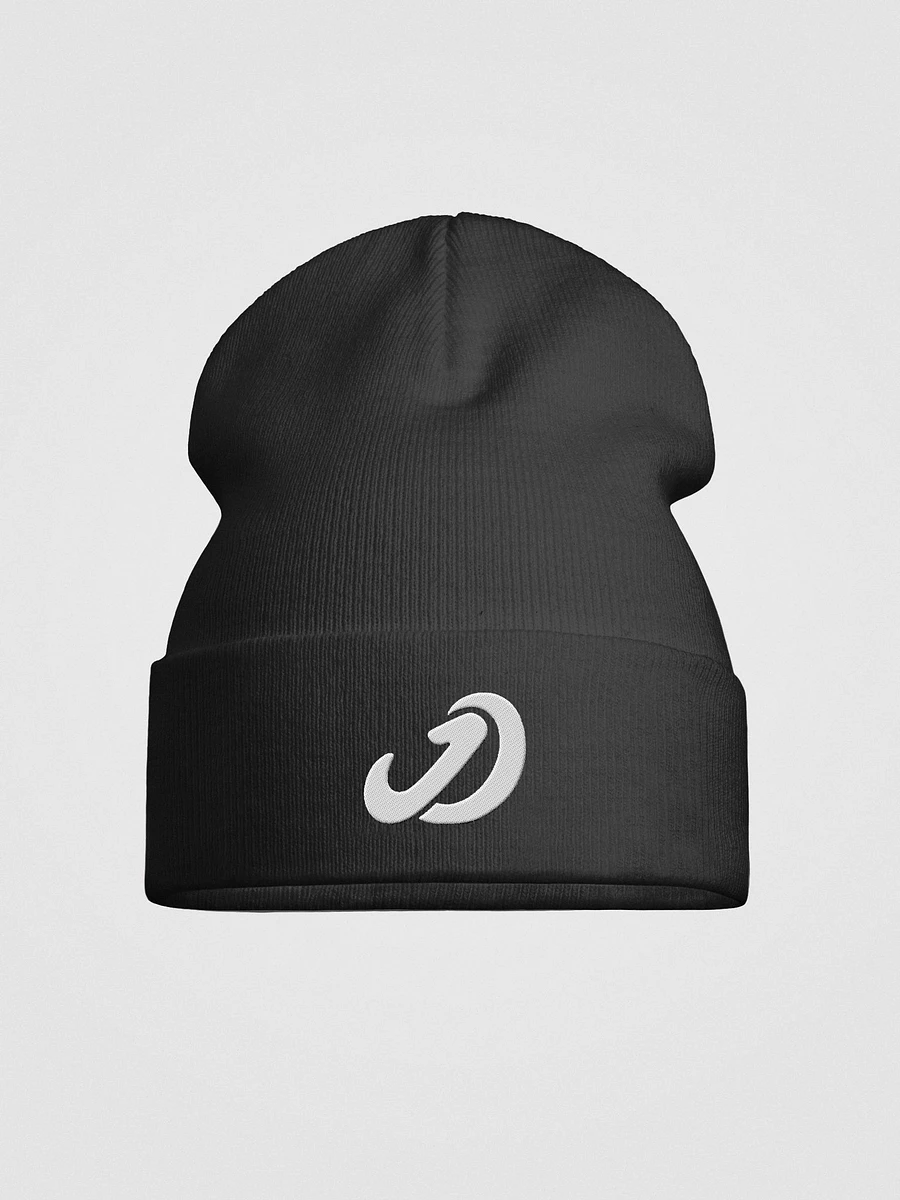 JD Signature Beanie (white embroidery) product image (1)