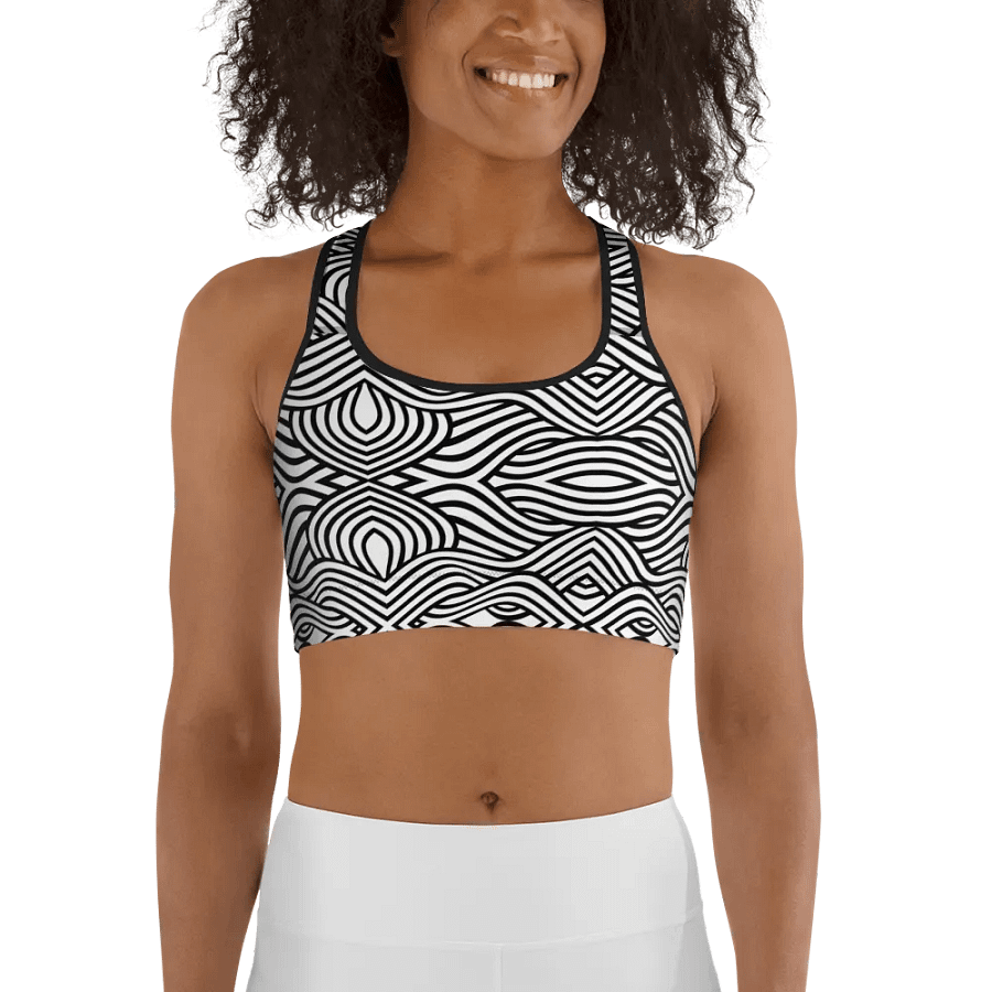 Printed Sports Bra product image (5)