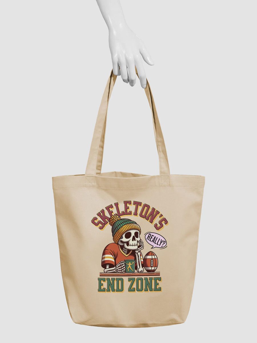 Skeletons End Zone Football Eco-Friendly Tote Bag product image (6)
