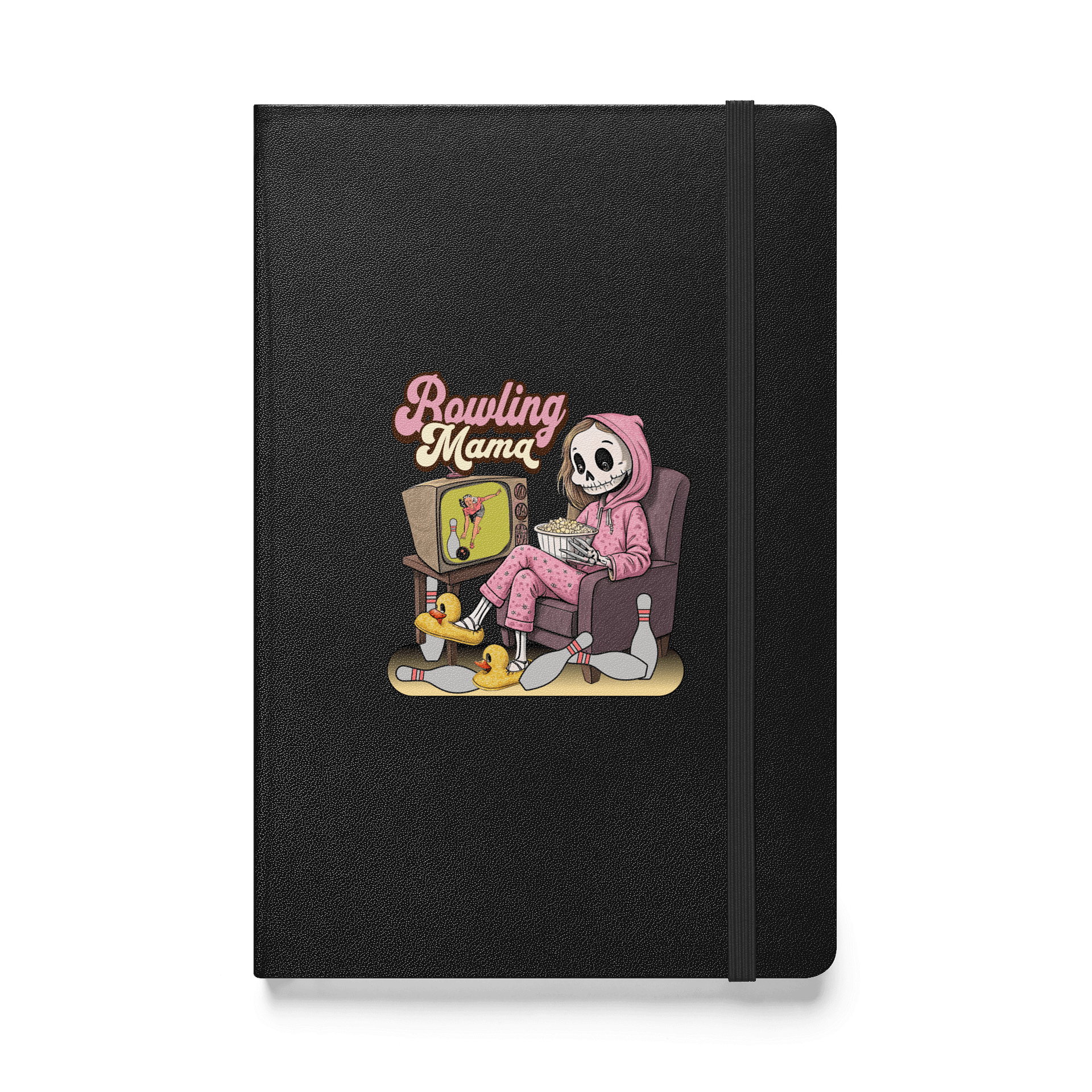 TV Bowling Mama Skeleton Stories Hardcover Journal product image (1)