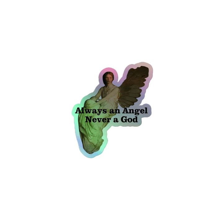 Always an Angel... Holographic Sticker - Abbott Handerson Thayer product image (1)